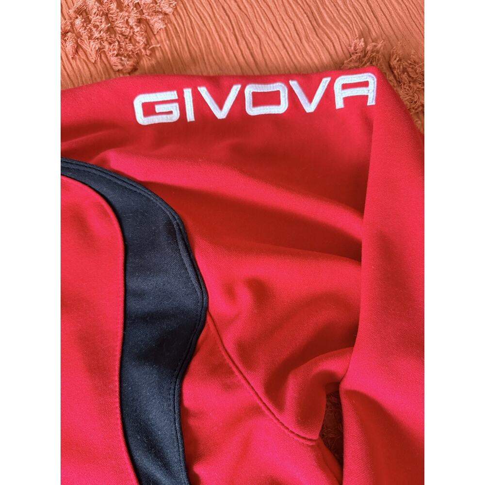 Givova Chievo Verona Football Soccer Zip Up Jacket Size Xl View 3